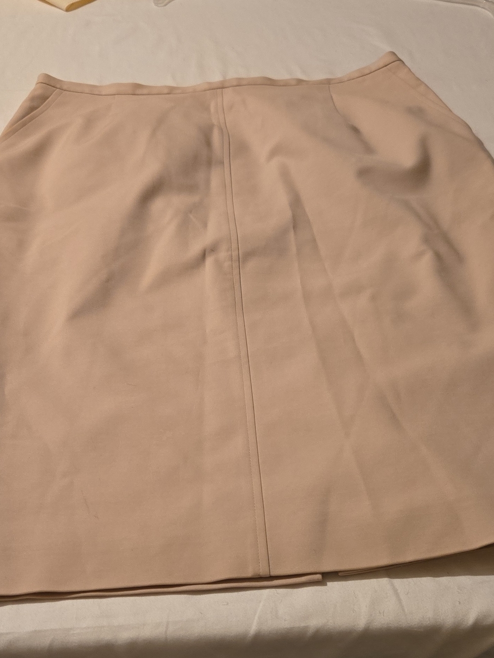 Talbots Neutral Beige Pencil Skirt